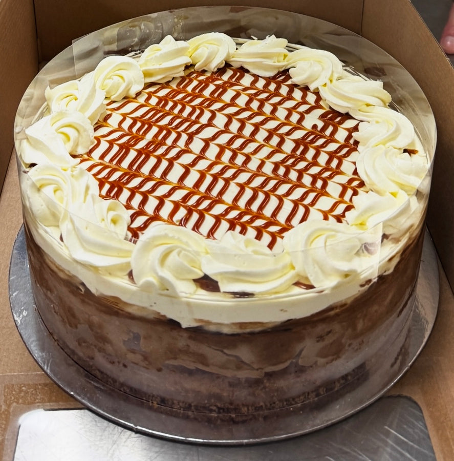 Caramelised Banana And Chocolate Torte