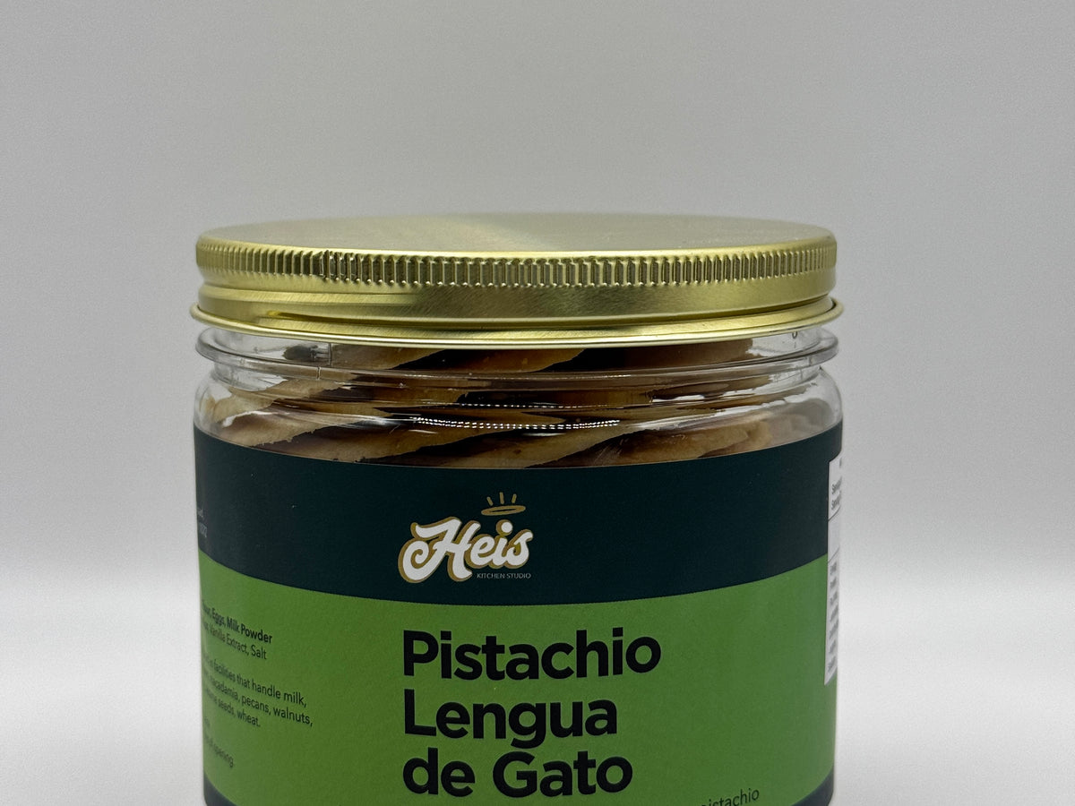 Pistachio Lengua De Gato