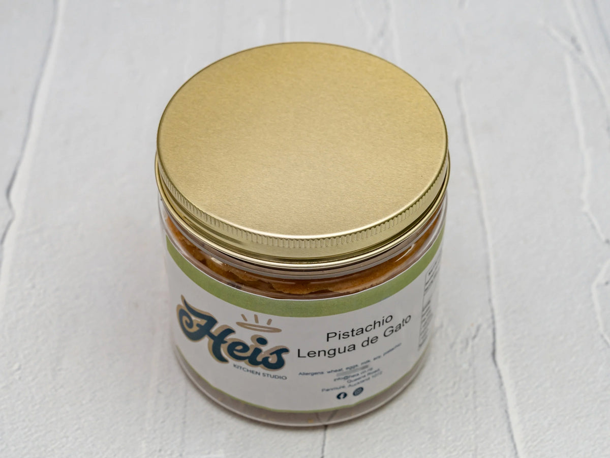 Pistachio Lengua De Gato
