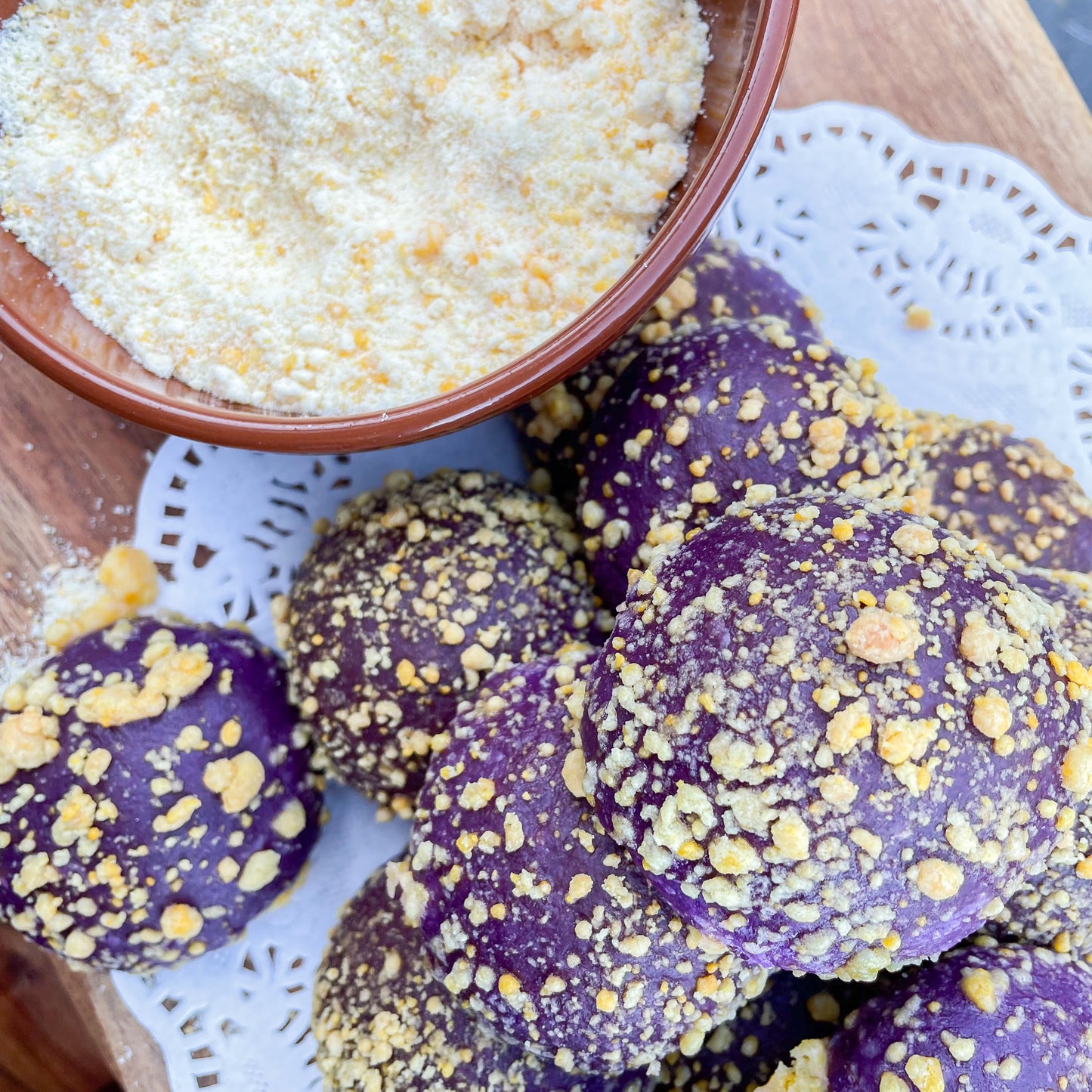 Ube Cheese Bread